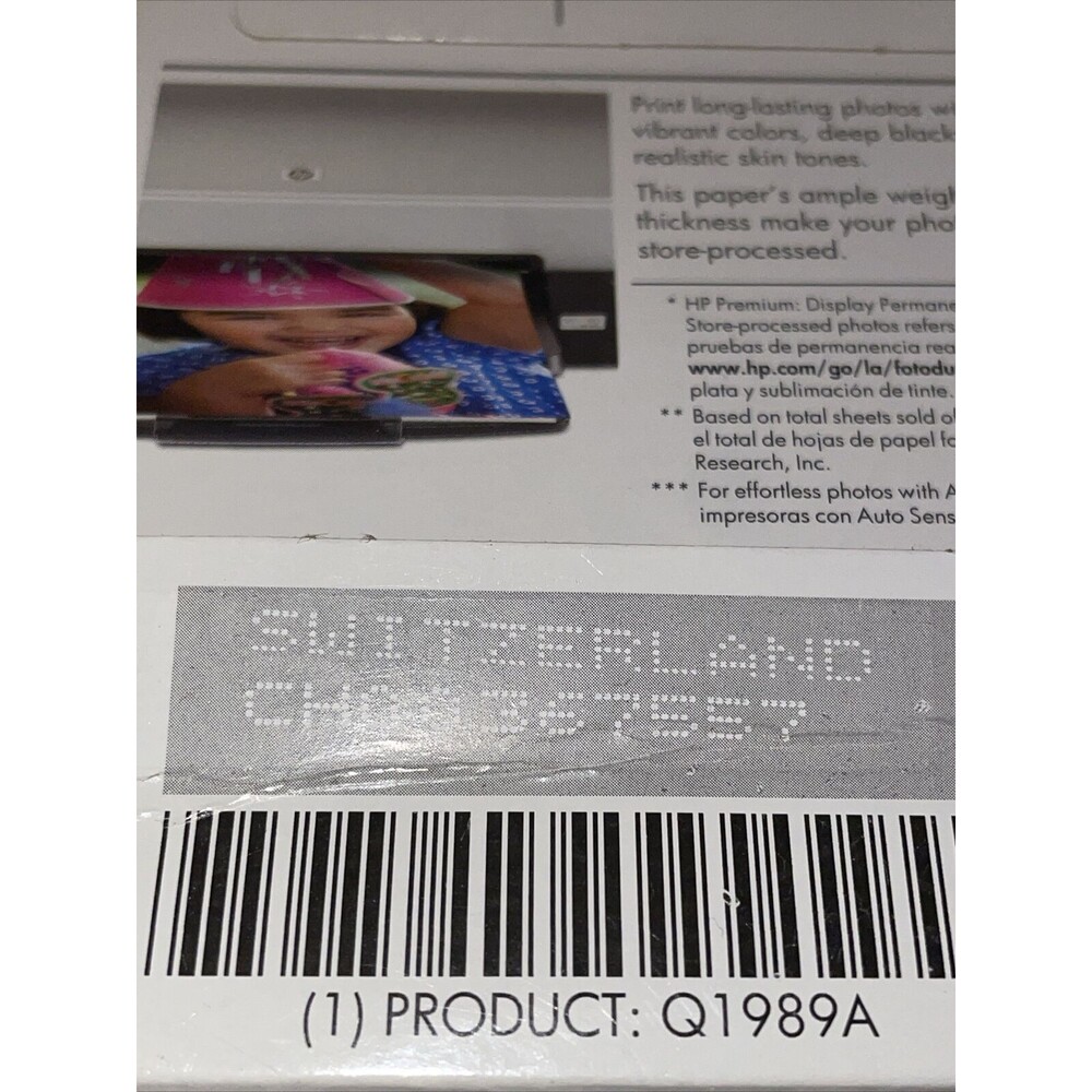 HP Premium GLOSSY 4X6 Ink Jet Picture Photo Paper 10 mil 60 Sheets - Picture 9 of 11